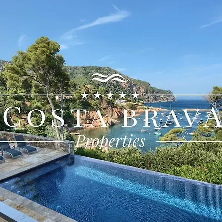 En Primera Linea De Mar En La Bahia De Aiguablava Villa Begur